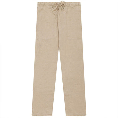 Unisex plain Cotton Thai Fisherman Pants for loose and casual clothing
