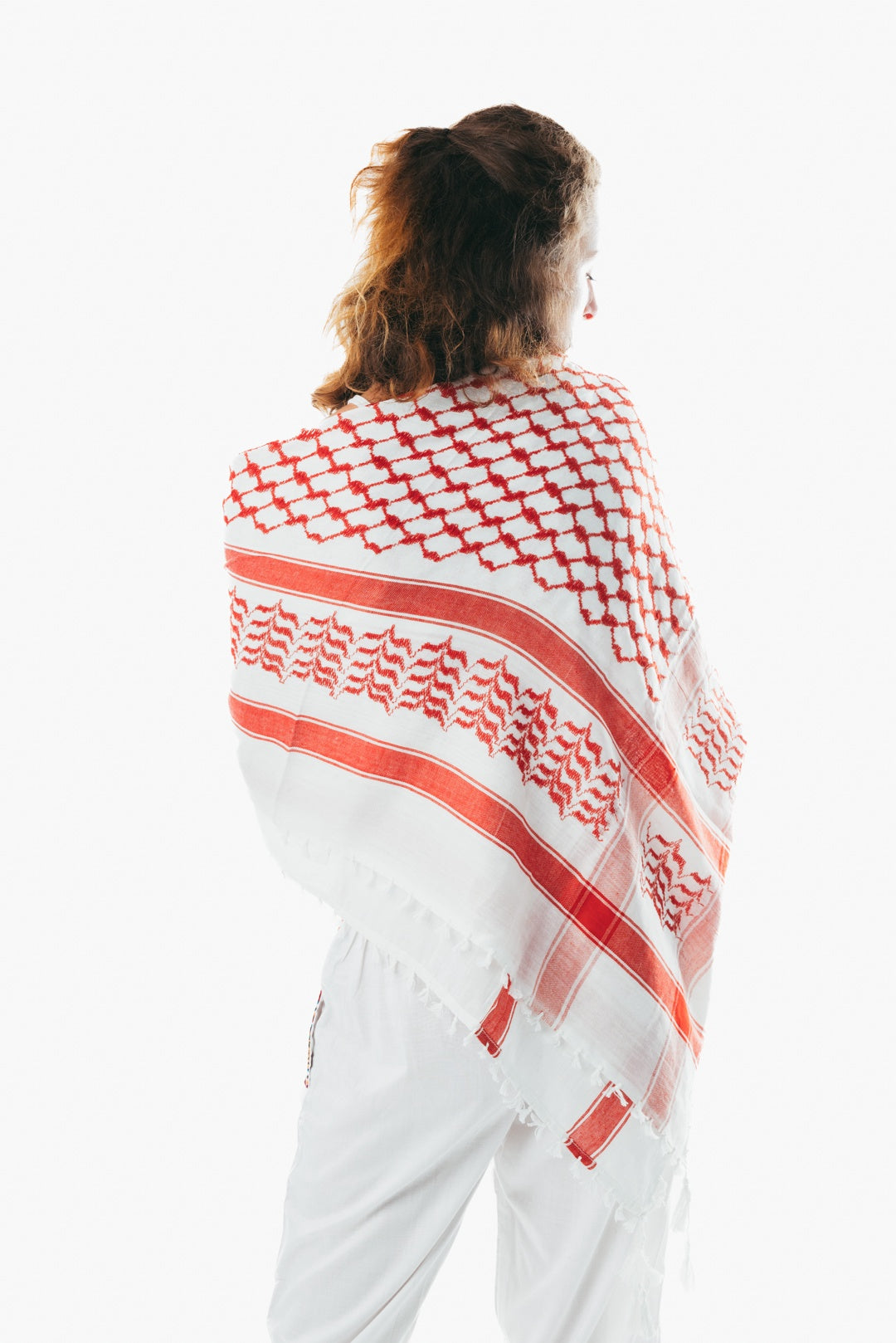 Free palestine Keffiyeh Houndstooth shemagh hatta Scarf 