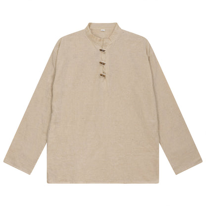 High quality casual button down cotton shirt for menswear