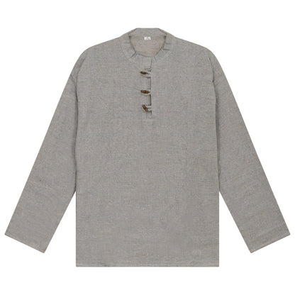 High quality casual button down cotton shirt for menswear