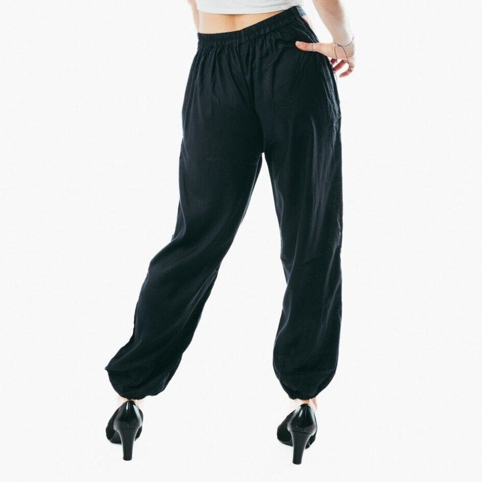 Unisex boho hippie free size multicolor pants for men and women