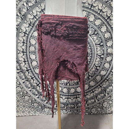 Handmade Cotton Wrap Skirt for Women | Boho Festival Pixie Fairy Skirt | Made in Nepal