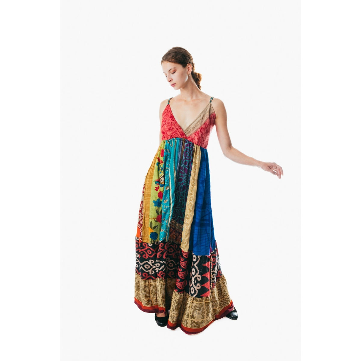 Women's flowy sundress for holiday clothing