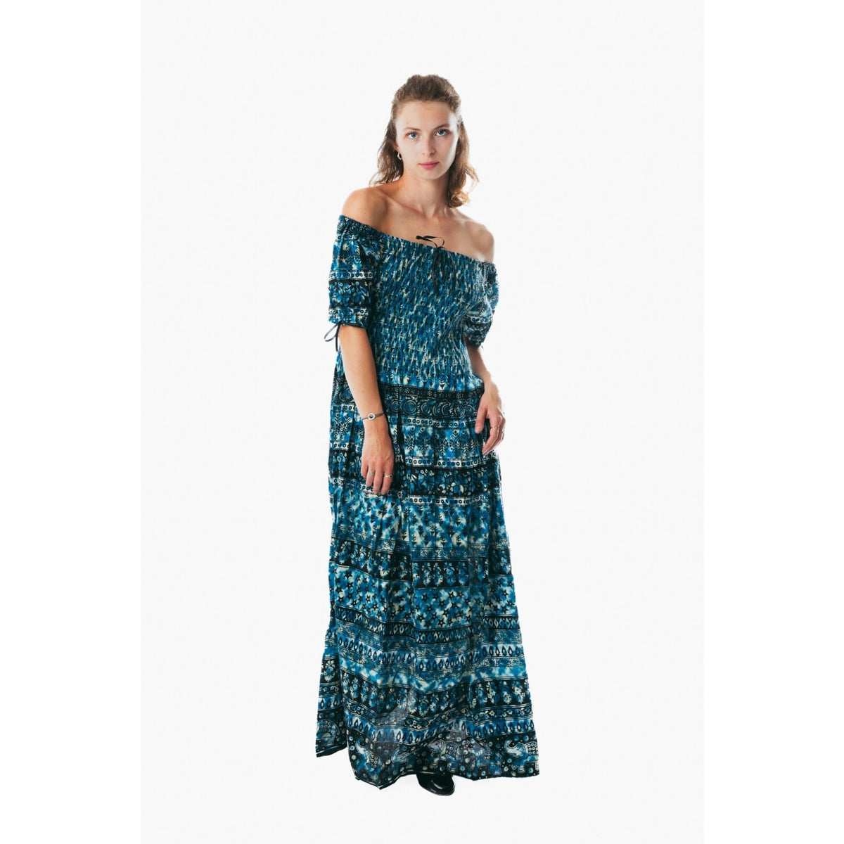 Women's flowy colorful sundress for holiday clothing